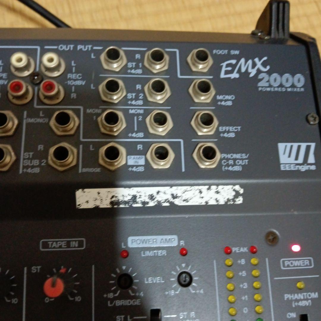 YAMAHA EMX2000 12 CHANNEL POWERED MIXER EMX-2000 (400W RMS
