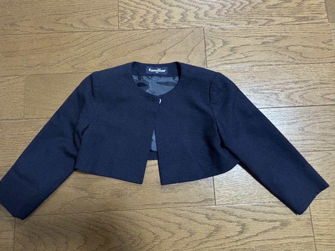 【familiar】フォーマルドレス ボレロ付き100cm