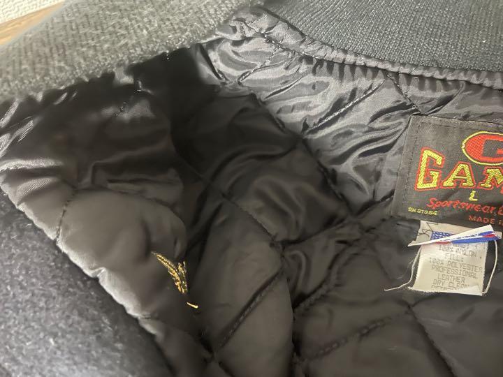 ゲームスポーツウェア　GAME SPORTSWEAR スタジャン レザー