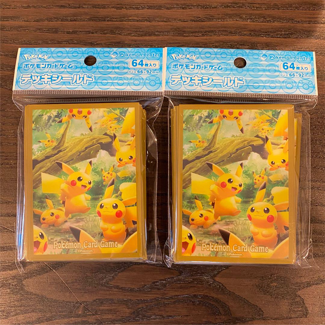 純正大セール 専用４個セット ピカチュウ ピカチュウの森 ポケモン デッキシールド スリーブ 売り出し新作 Www Nufcblog Co Uk