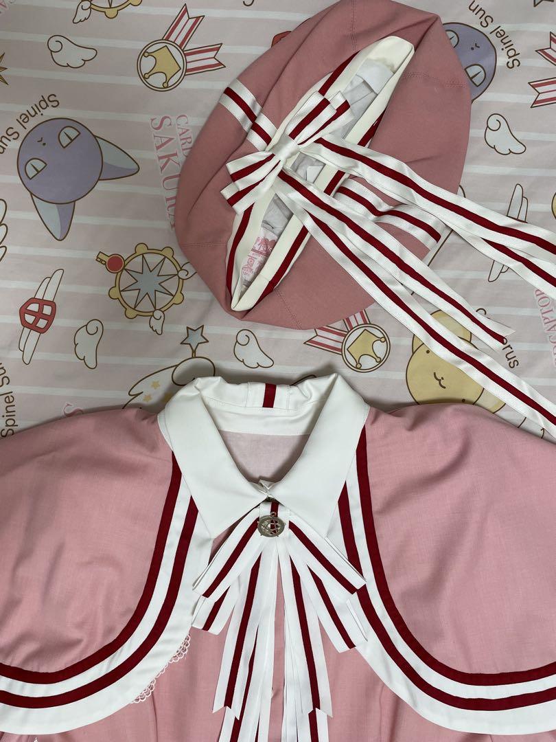 【新品】木之本桜｜ワンピース&ベレー帽｜カードキャプターさくら｜コラボ｜海外限定