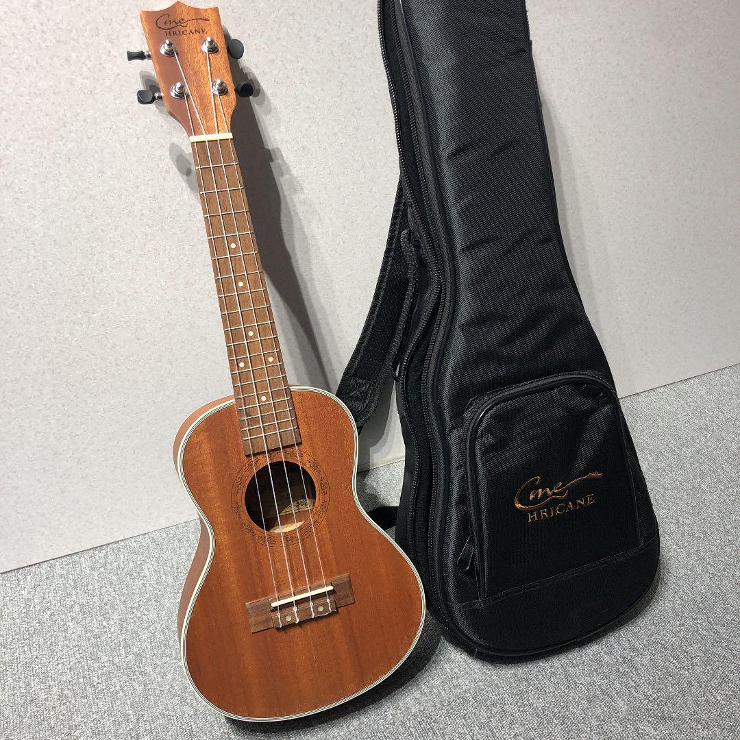 HRICANE ウクレレ UK-23 ソフトケース付き 中古美品