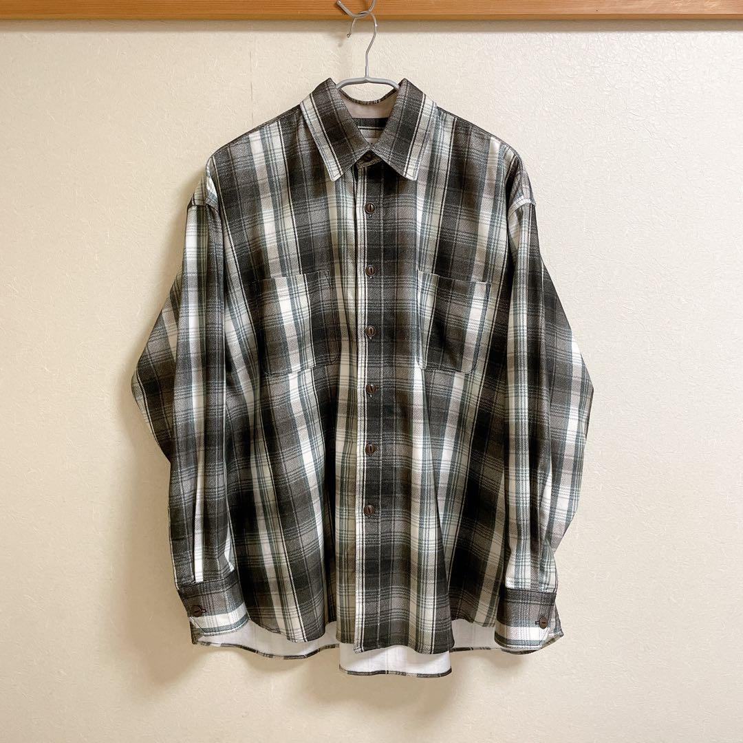 【新品・タグ付き】Jieda フランネルシャツ 23AW サイズ1