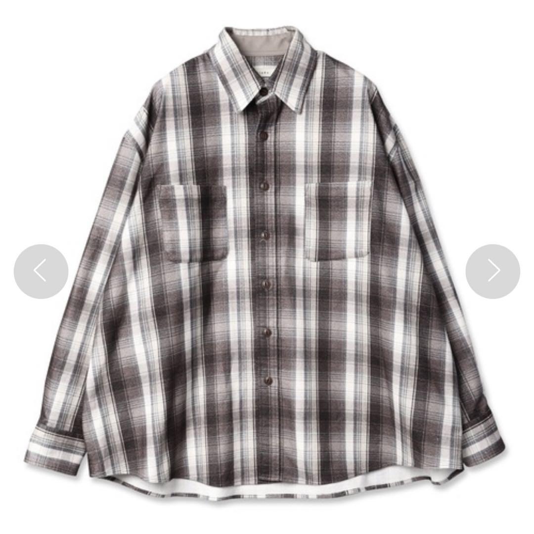 【新品・タグ付き】Jieda フランネルシャツ 23AW サイズ1