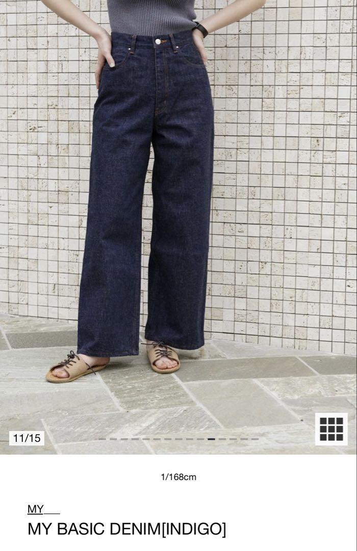 パンツ MY BASIC DENIM[INDIGO]