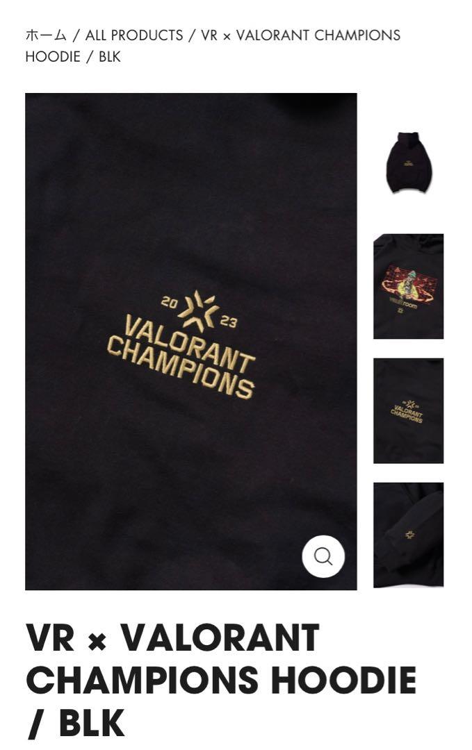 VAULTROOM×VALORANT CHAMPIONS HOODIE