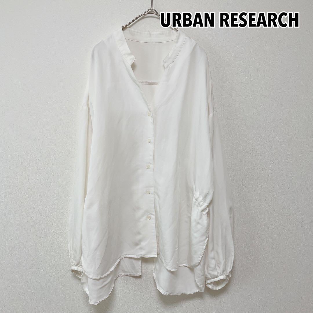 「URBAN RESEARCH」 長袖ブラウス FREE オフホワイト レディース URBAN RESEARCH アーバンリサーチ ホワイト 長袖ブラウス - メルカリ