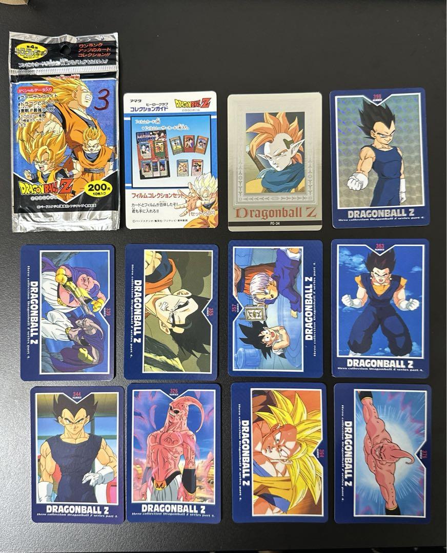ドラゴンボール　ヒーローコレクション　第４弾　4パック　40枚　PPカード