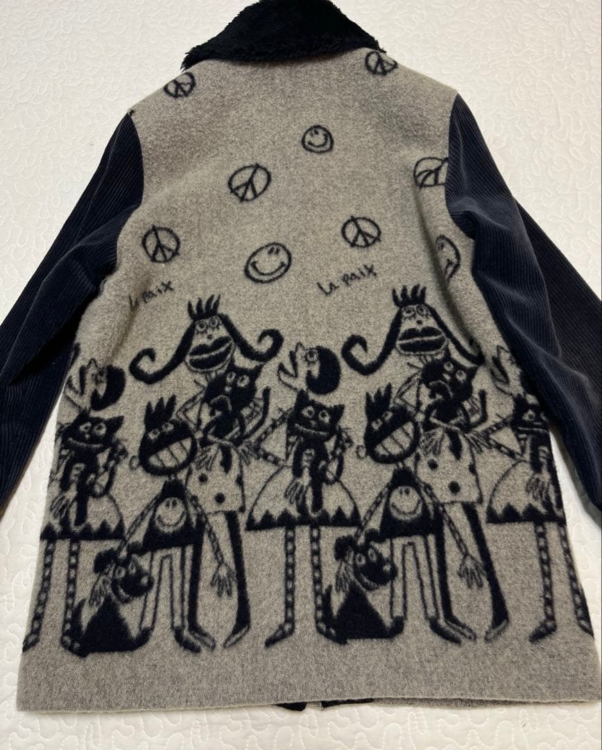 OLLEBOREBLA アルベロベロ ウールハーフコート OLLEBOREBLA アルベロベロ ウールハーフコート