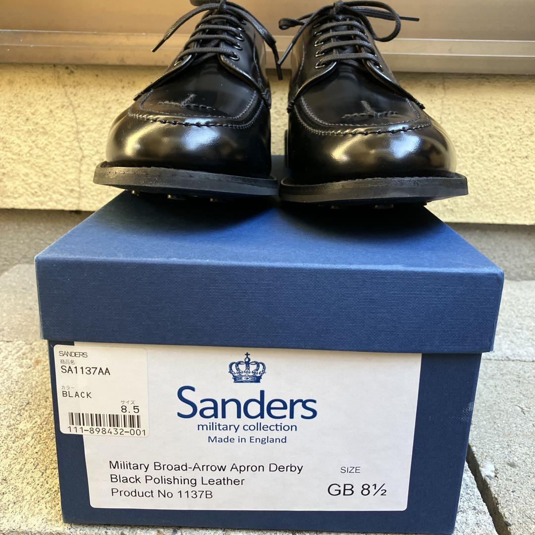 靴 SANDERS BROAD ARROW DERBY