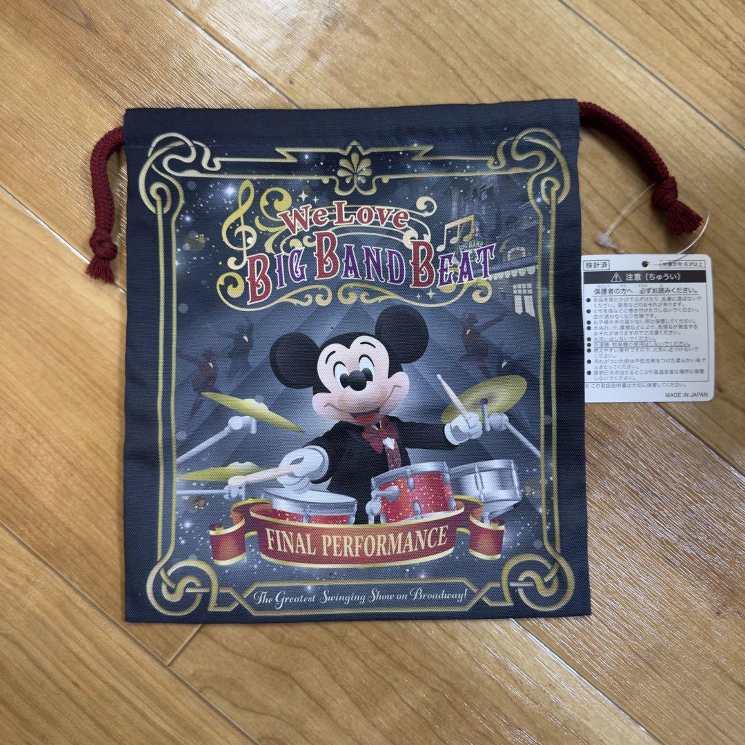 ディズニー ビッグバンドビート 巾着 ディズニー BBB ビッグバンドビート きんちゃく 巾着 - メルカリ