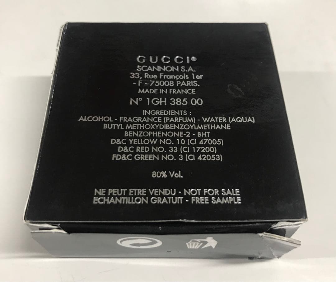 GUCCI ENVY 新品未開封 シュリンク付き 送料無料 未開封 GUCCI ENVY グッチ エンヴィ オードトワレ 30ml