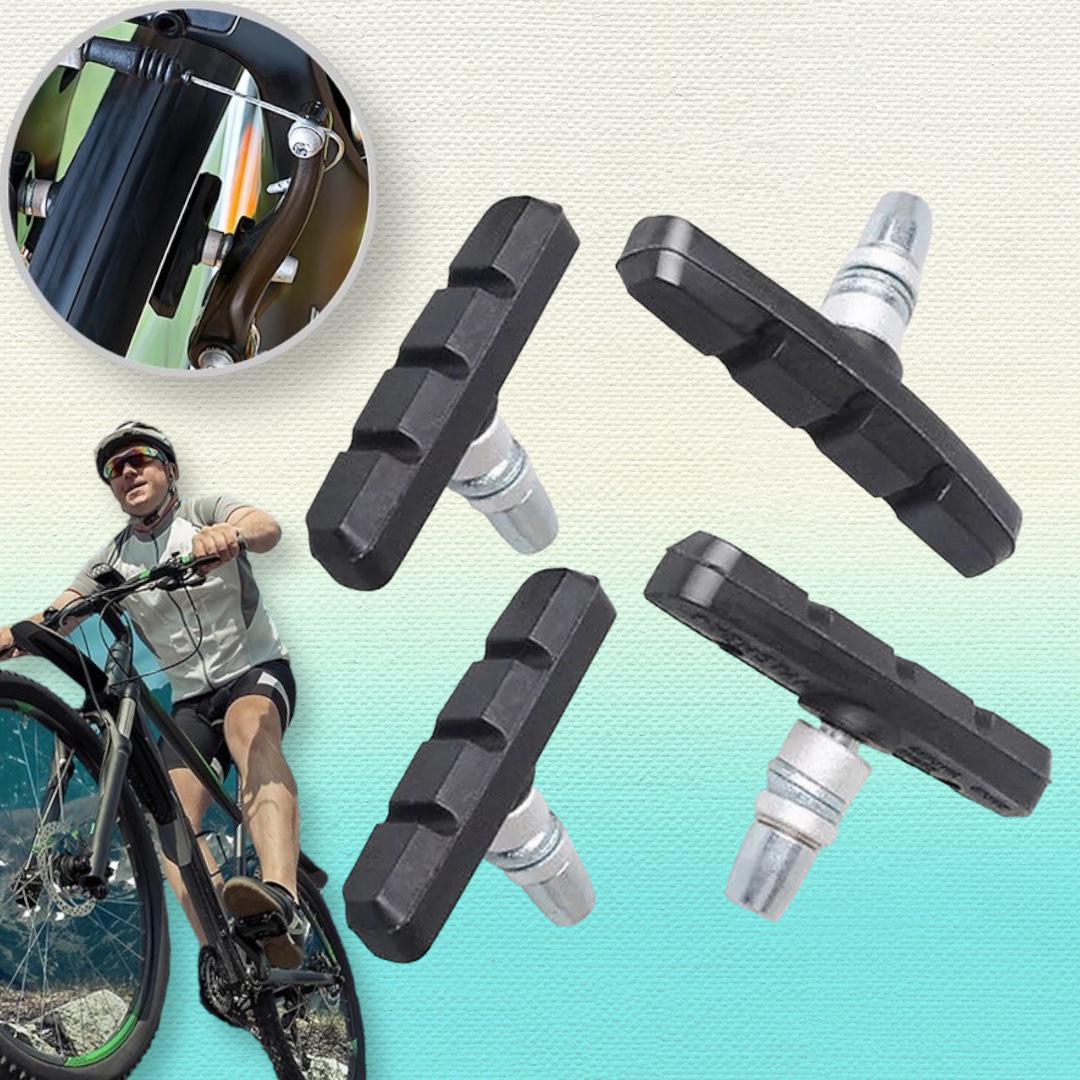 ブレーキシュー 4個セット 自転車用ブレーキパッド 交換用 V