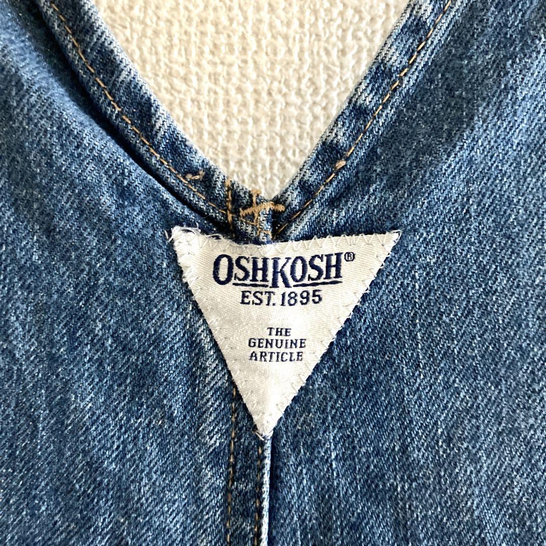 美品 OSHKOSH オシュコシュ オーバーオール デニム つなぎ