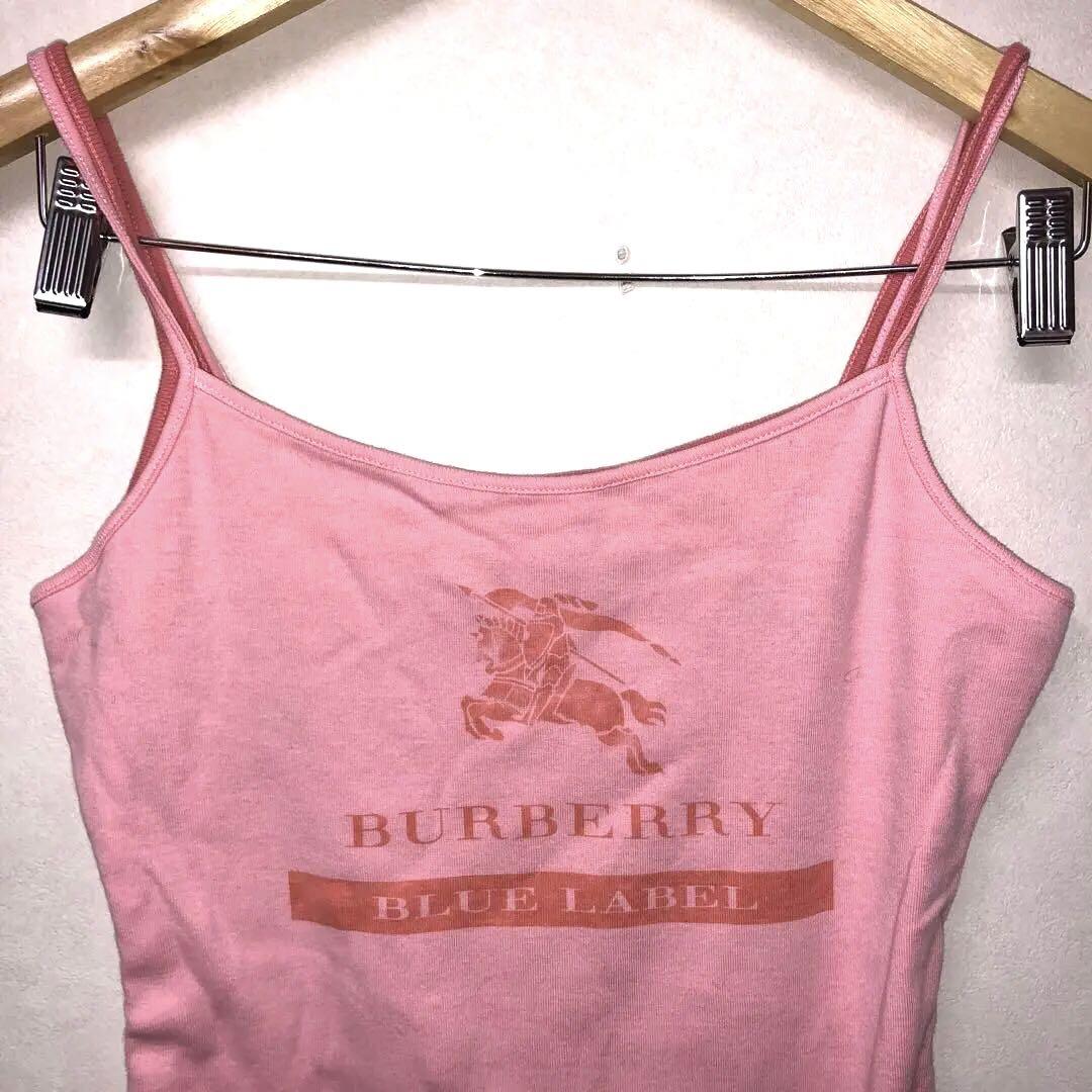 バーバリーブルーレーベル Burberry キャミソール タンクトップ トップス