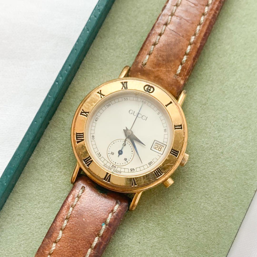 【稼働品】GUCCI■レディースウォッチ