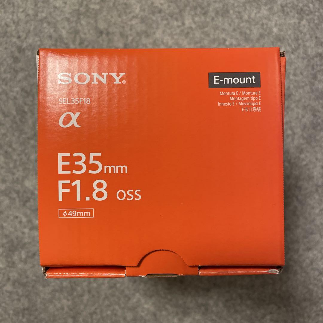 【未使用】SEL35F18 SONY E35mm F1.8 OSS