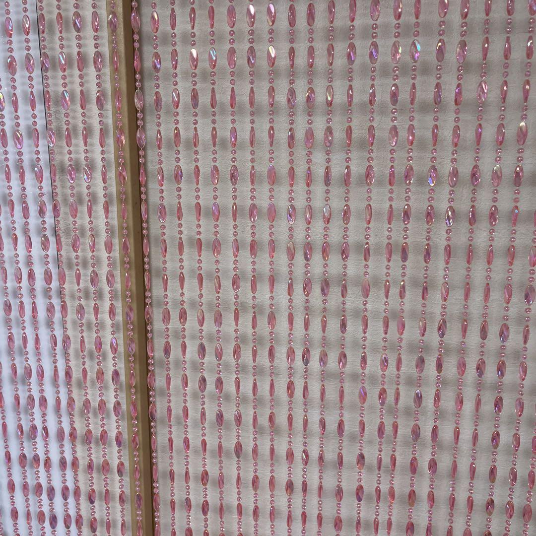 みちやまさま専用 ビーズカーテン　昭和レトロのれん