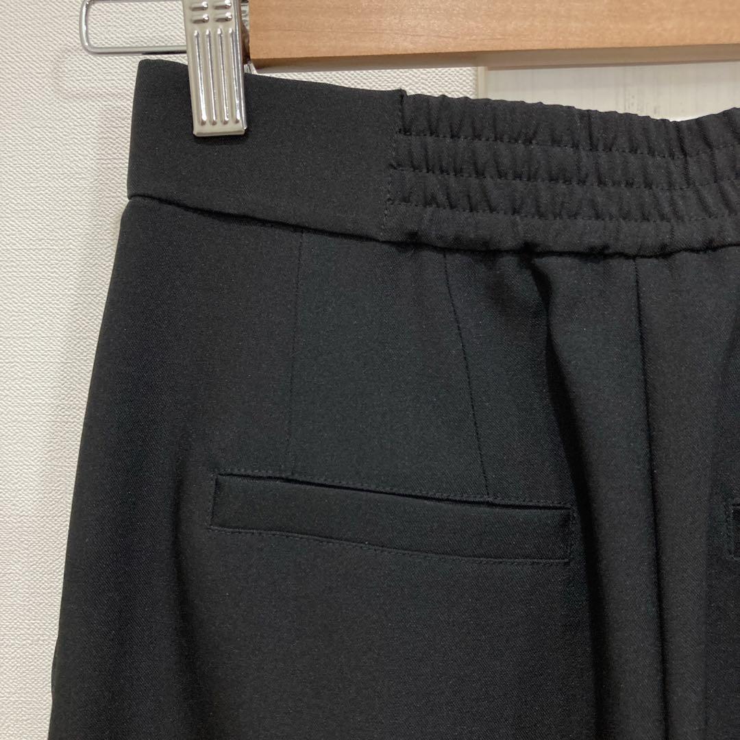 新品 未使用 タグ付き LILLIAN CARAT フリル セミワイドパンツ