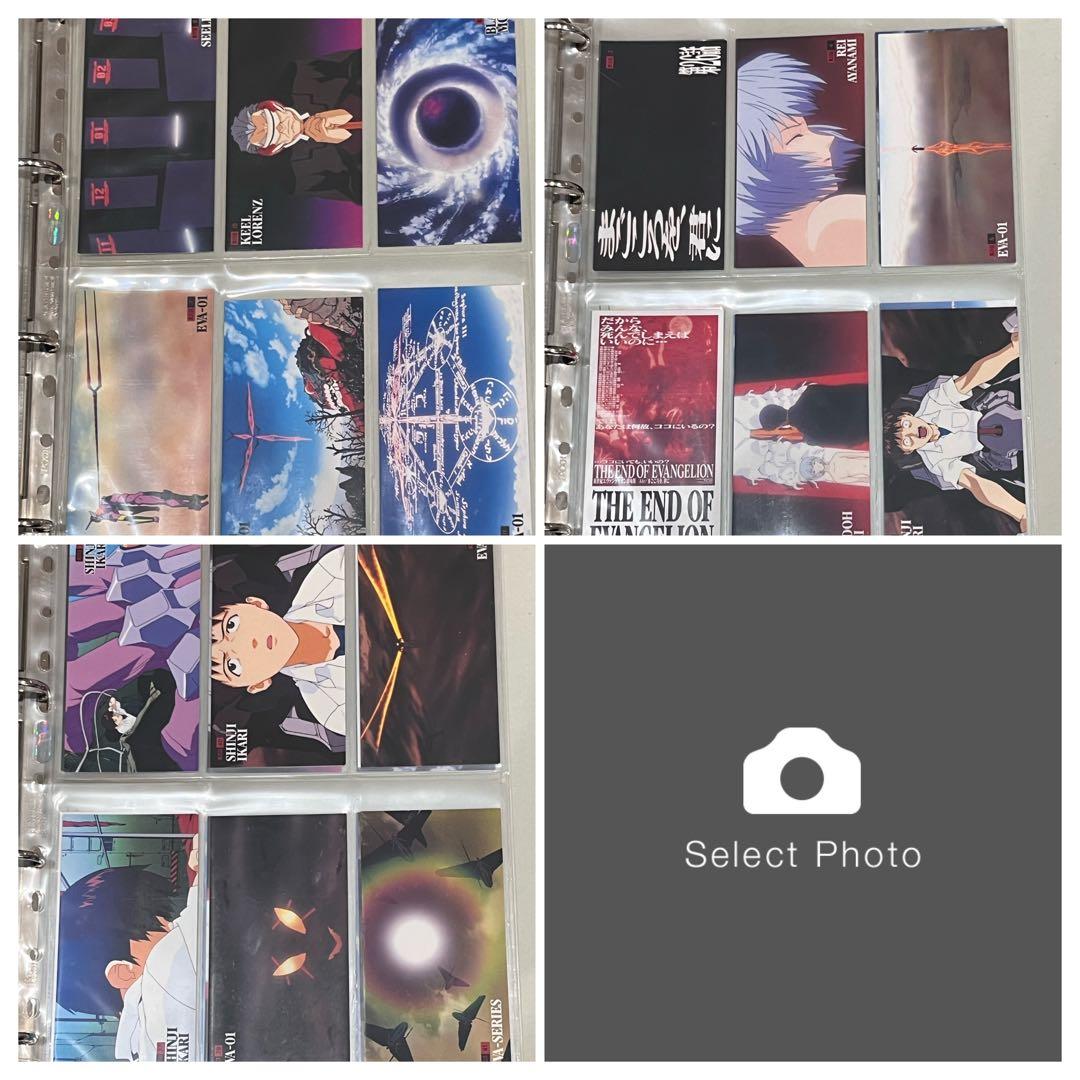 エヴァンゲリオン カードダスマスターズワイド ︎ バインダー付き目立った傷や汚れなし UP786_INFO