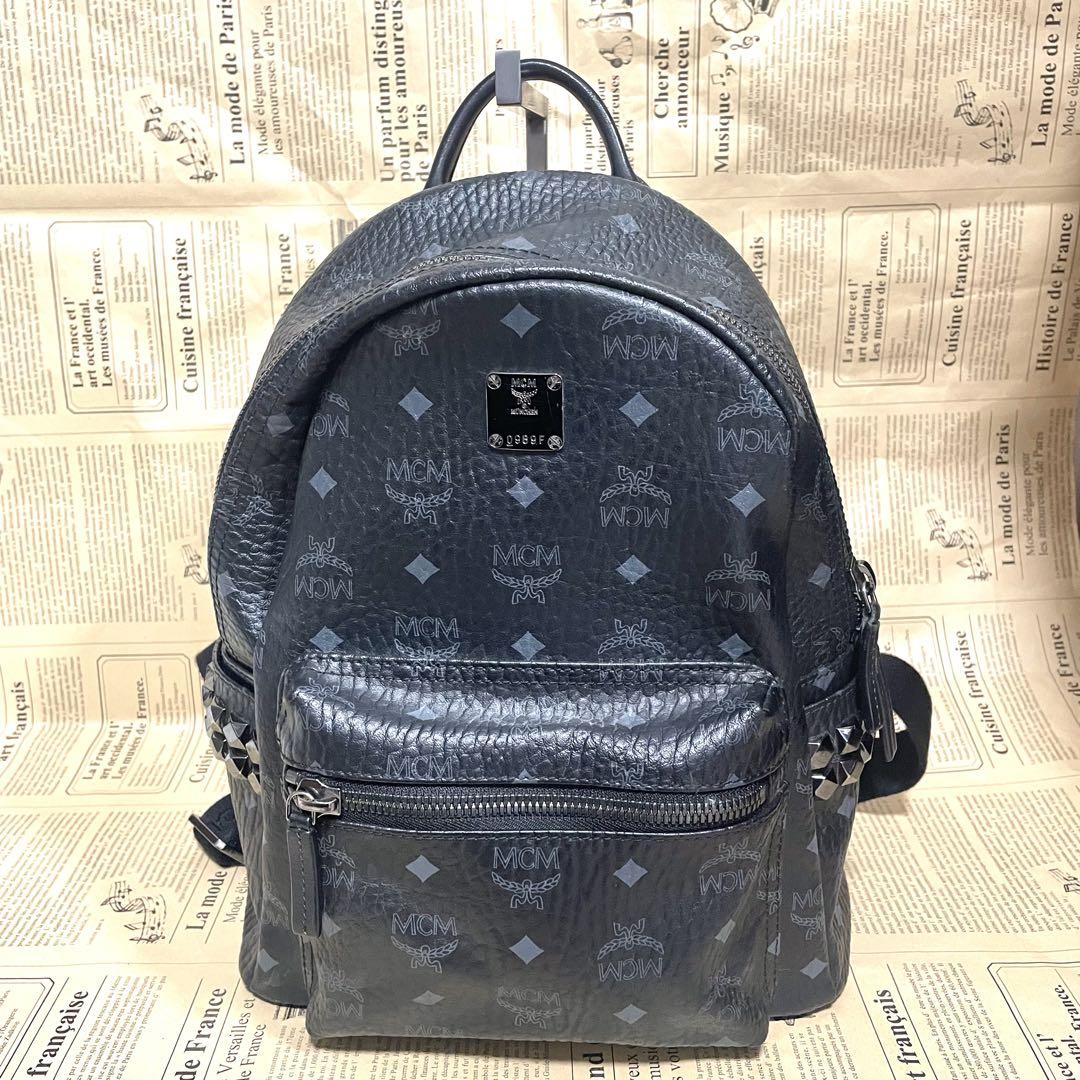 MCM ヴィセトス リュック ブラック バックパック 黒 レディース