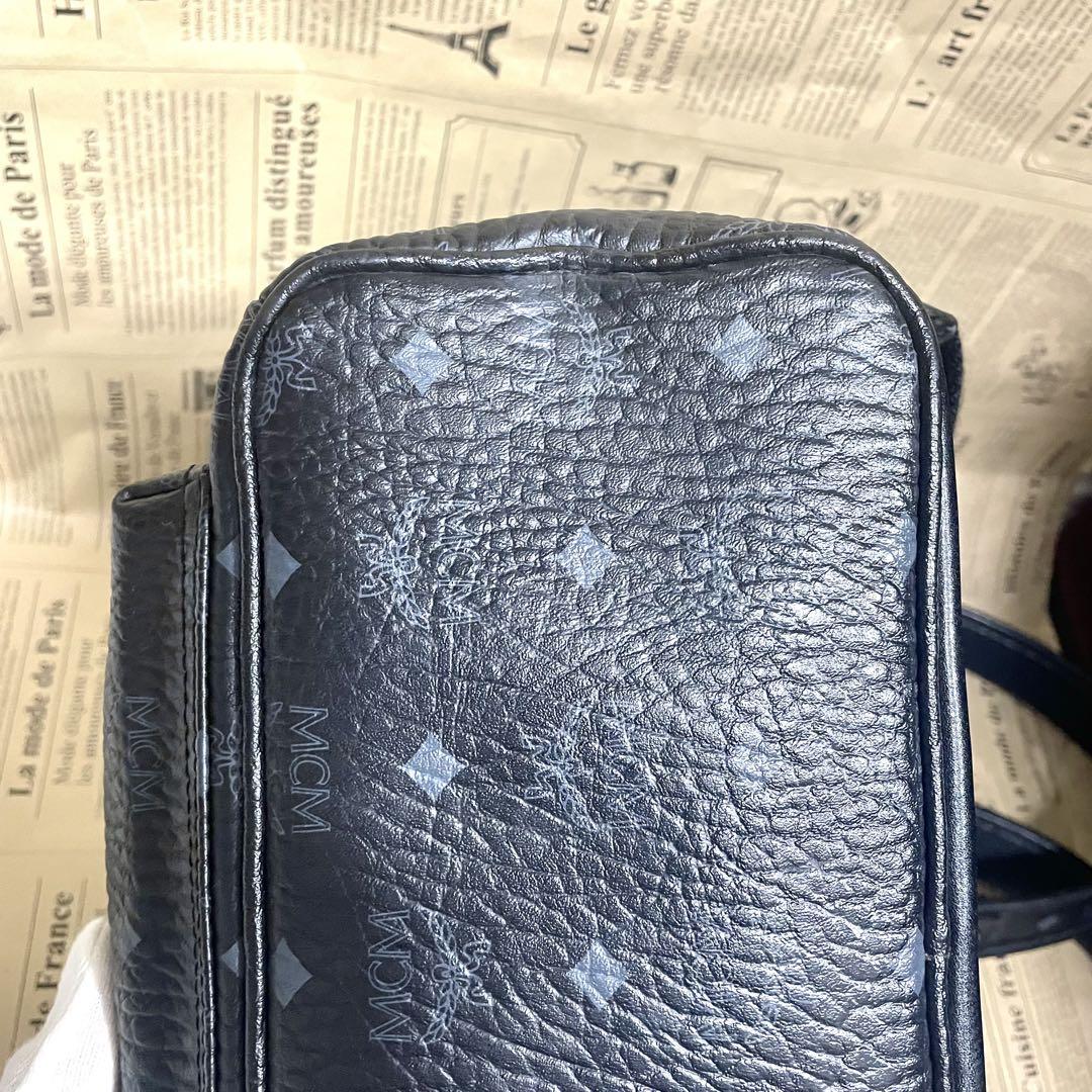 MCM ヴィセトス リュック ブラック バックパック 黒 レディース