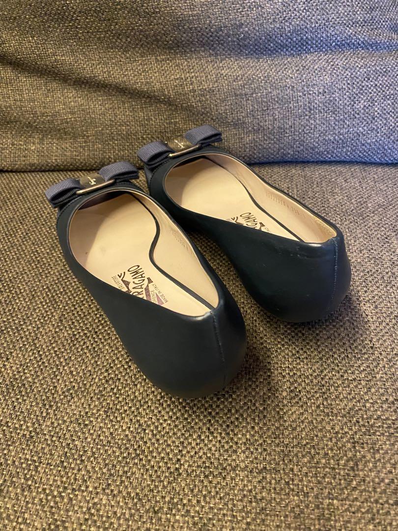 Salvatore Ferragamo オープントゥシューズ　ヴァラ　6D