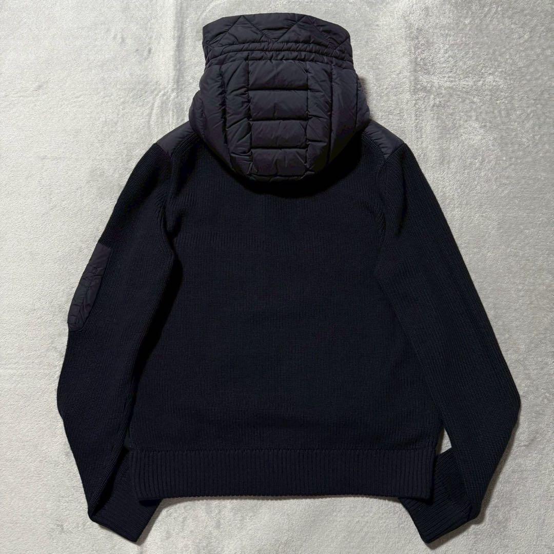 MONCLER モンクレール マグリア ハイブリッドダウン Lサイズ ネイビー MONCLER モンクレール マグリア ハイブリッドダウン Lサイズ ネイビー