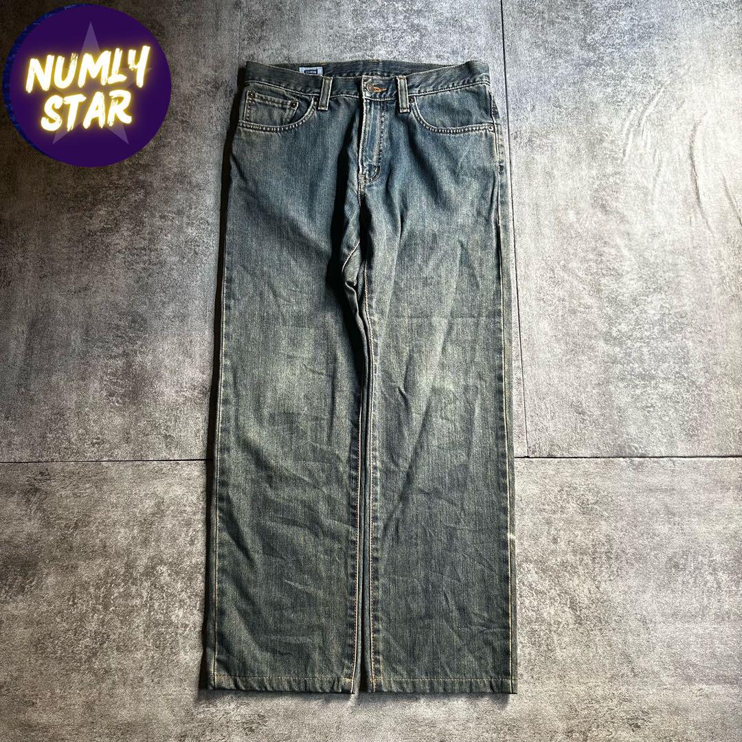archive grunge edwin fade denim pants