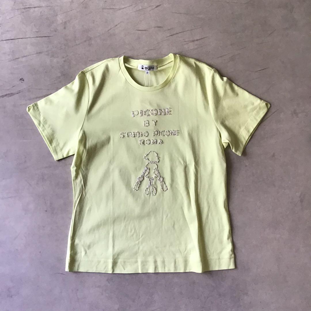 PICONE ピッコーネ　Tシャツ　新品未使用　黄緑　カットソー　美品