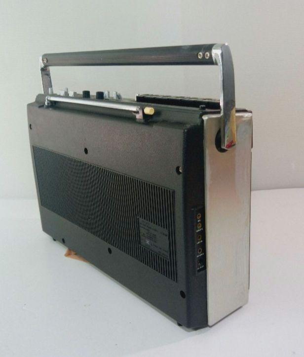 SONY CF−1980　ラジカセ グレー レトロデザイン