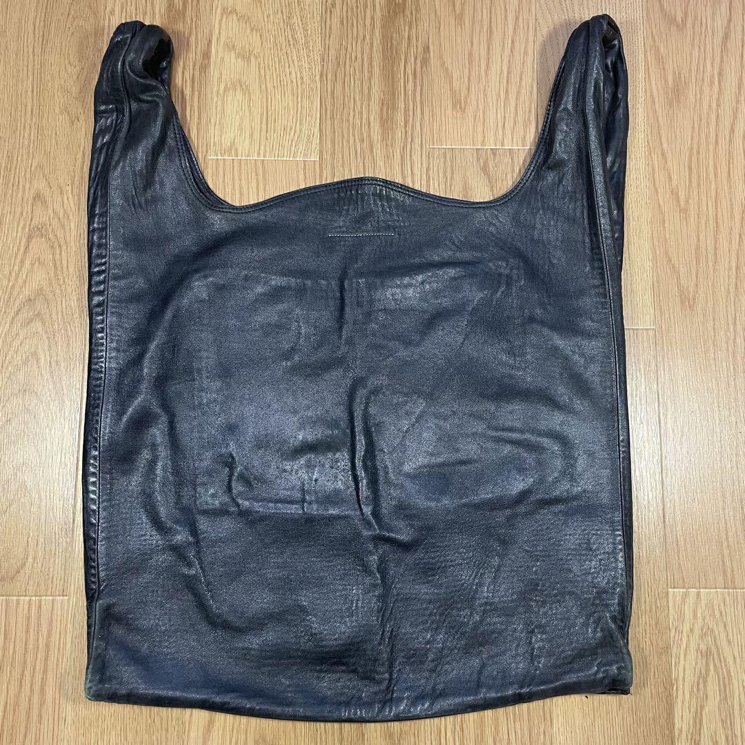 MM6レザーショッピングバッグ