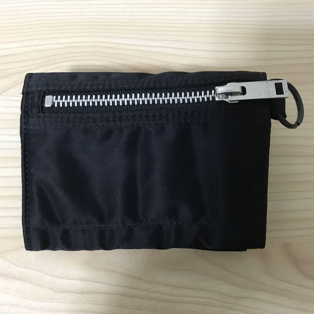 (未使用)PORTER 三つ折り財布　折り財布　黒