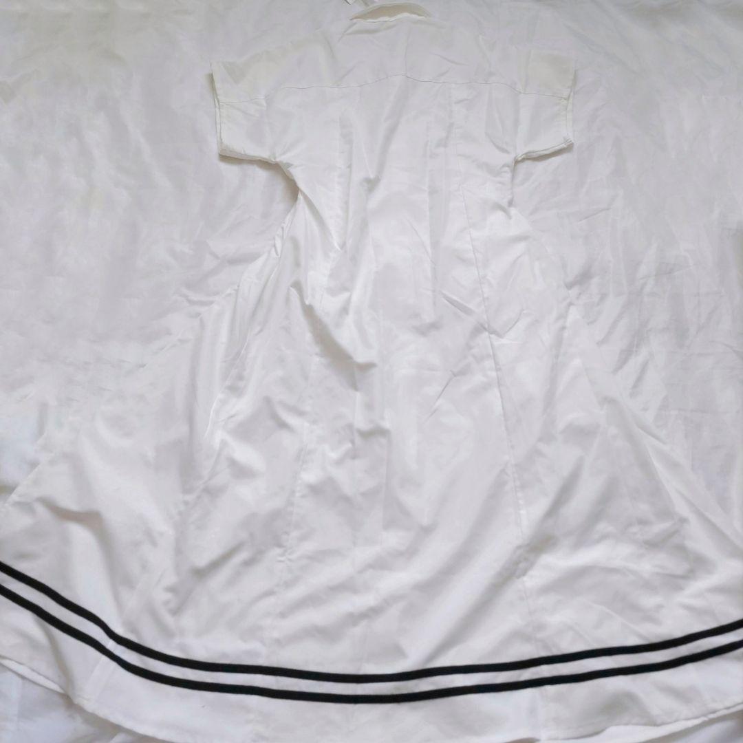 idem（イデム）の「tuck line shirt onepiece/タックライン