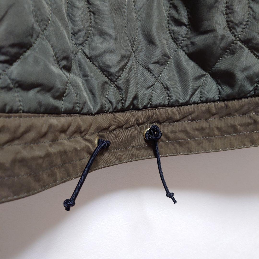 激レア Priority キルティングジャケット ブルゾンボア付き カーキ 38 激レア Priority キルティングジャケット ブルゾンボア付き カーキ 38