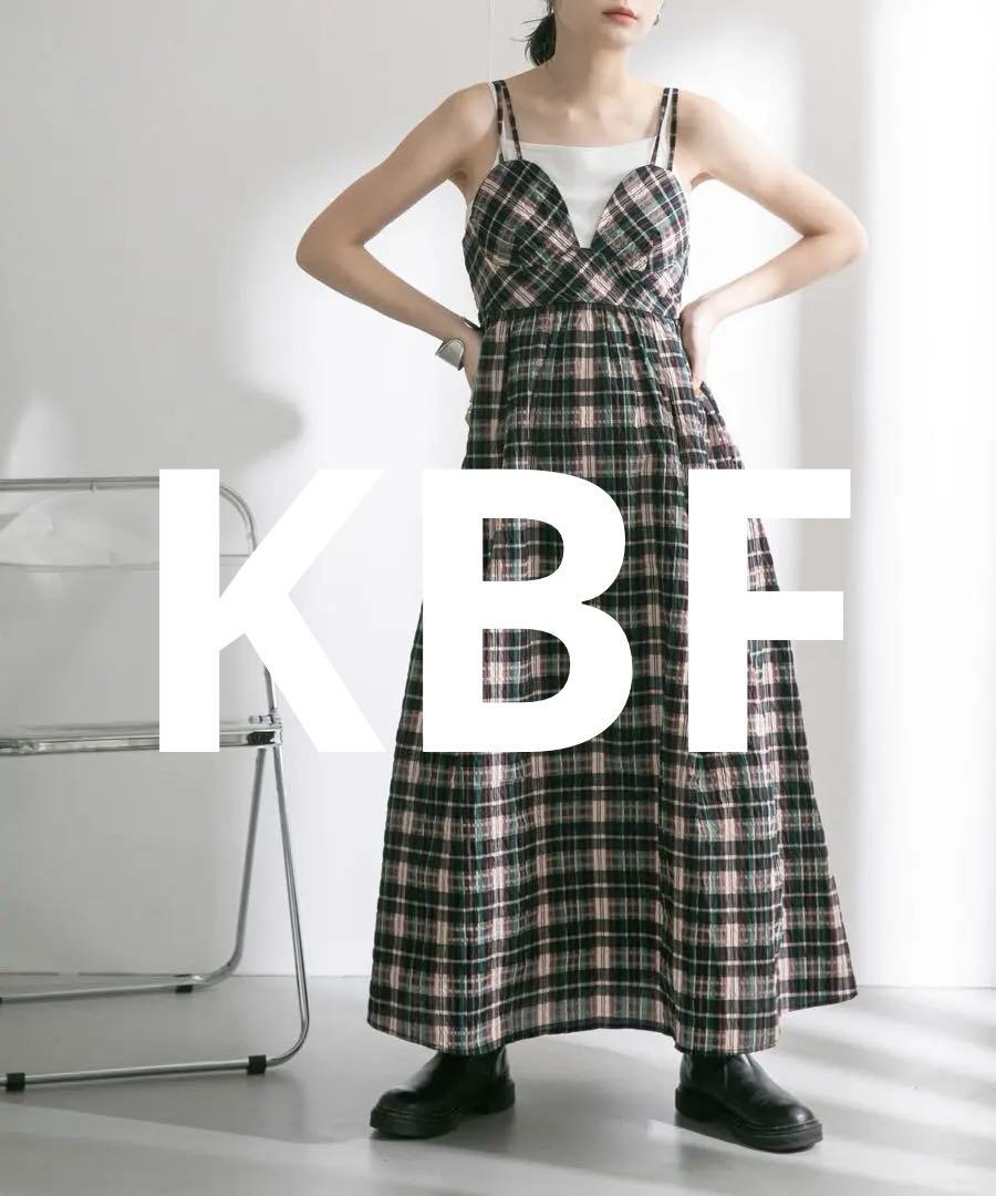 【完売】KBF マキシキャミワンピース