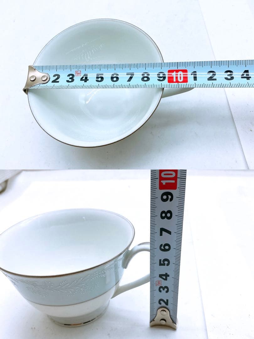 ノリタケ LAUREATE 5651 カップ&ソーサー4客セット+ソーサー2点