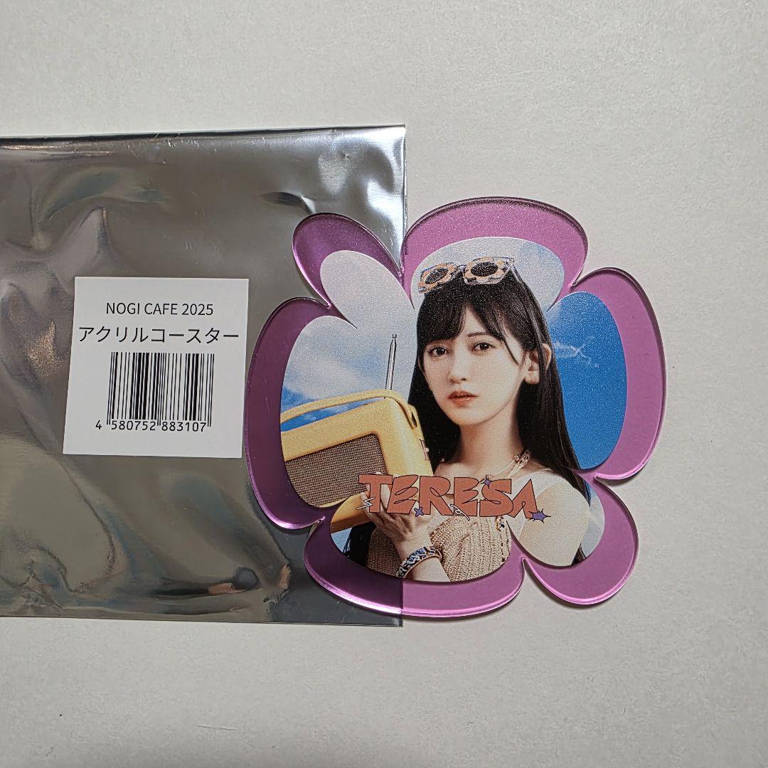 乃木坂46 池田瑛紗 アクリルコースター NOGI CAFE 2025 - メルカリ