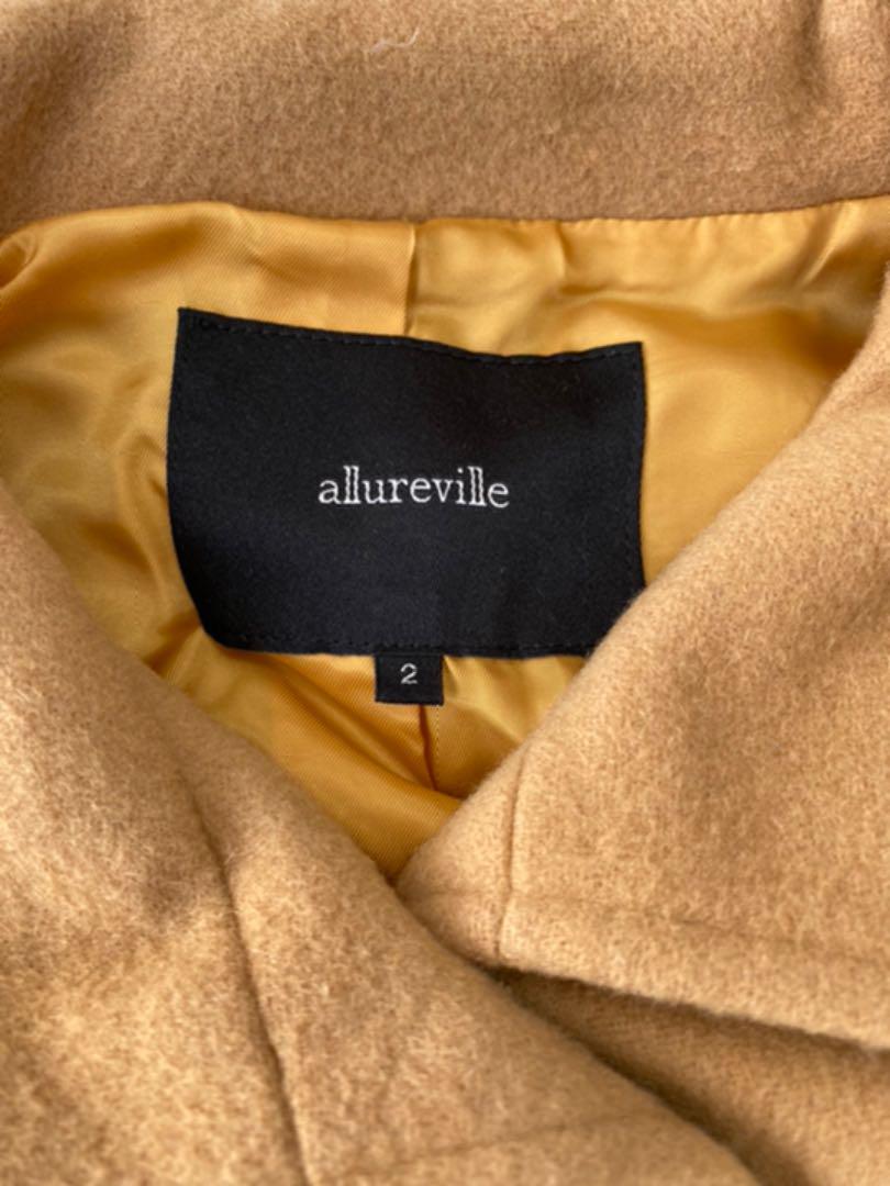 allureville ロングコート 2サイズ 2tEBq-m33915768709 アルアバイル ウールコート 通販最新作