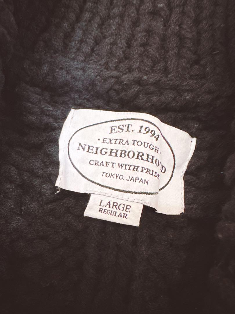 NEIGHBORHOOD/厚手/ニットカーディガン