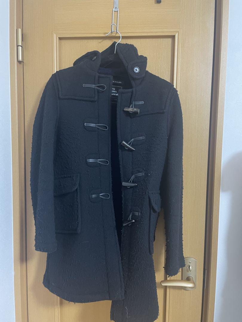 Gloverall 黒 紺ダッフルコート