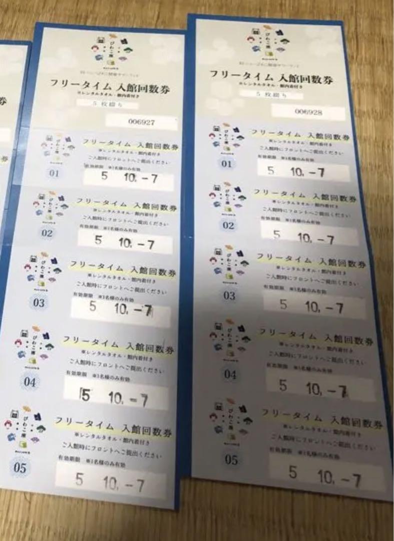 大学 兄弟割引 大津温泉おふろcafeびわこ座✳️フリータイム入館券セット その他