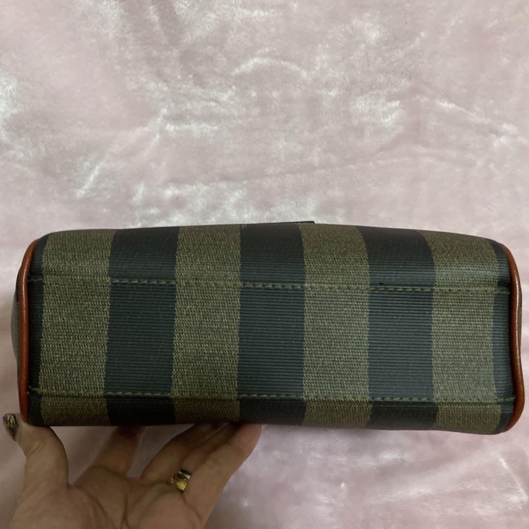 フェンディ ペカン柄 ターンロック 2WAYハンドバッグ ショルダー