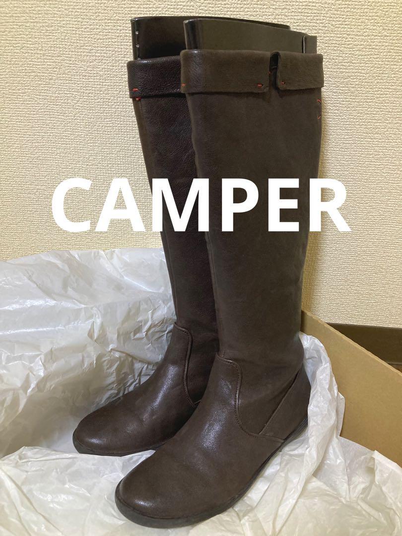 CAMPER ロングブーツレディース - メルカリ