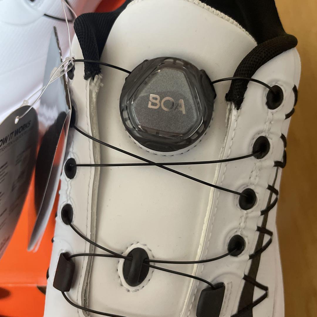 入荷nowオンラインストア 未使用】Nike ゴルフシューズ ボア コマンド2 ルナ ウィメンズ シューズ(女性用)