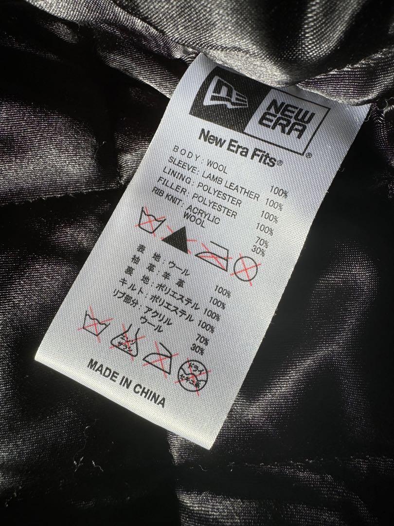 New Era スタジャン 2010年　袖レザー