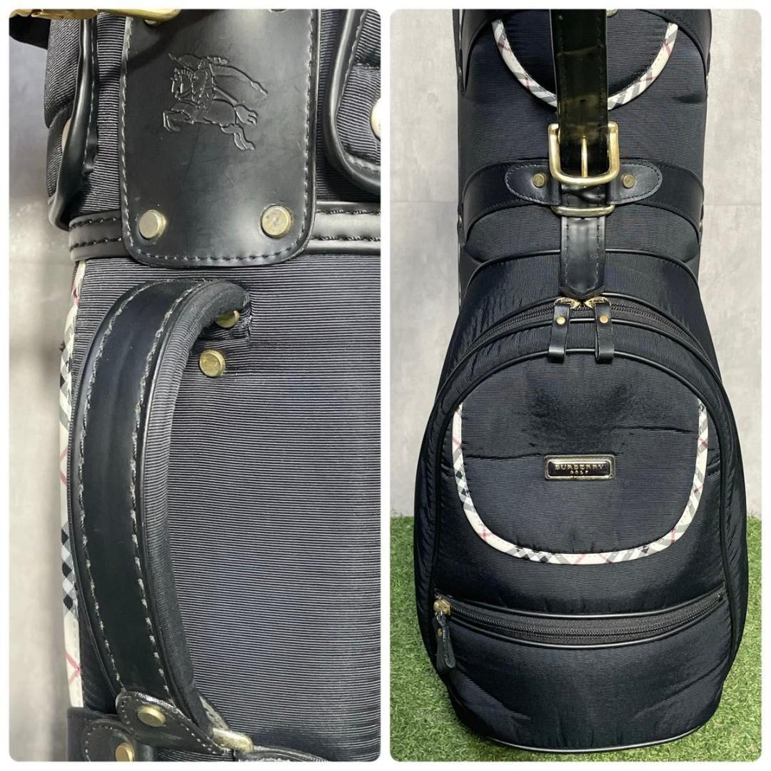 BURBERRY バーバリー ノバチェック キャディバッグ ゴルフバッグ 大人気