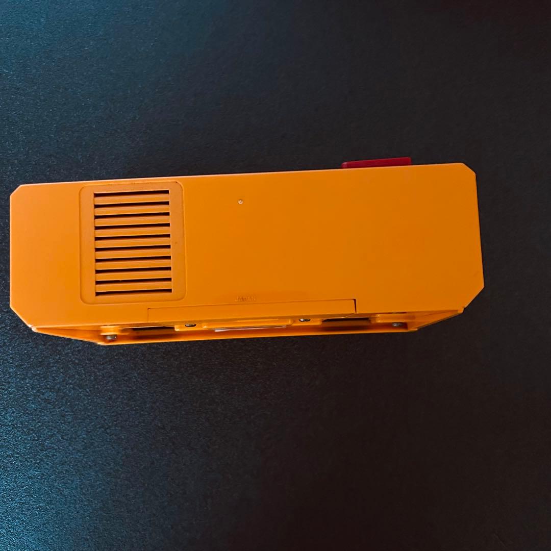 サービス付き 乾電池式オレンジ昭和レトロ