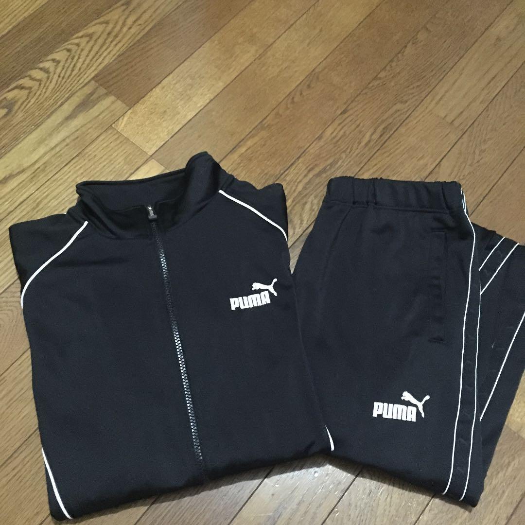 Puma プーマ ジャージ上下 黒 レディース ブラック サイズl メルカリ Puma プーマ ジャージ上下 黒 レディース ブラック サイズl メルカリ