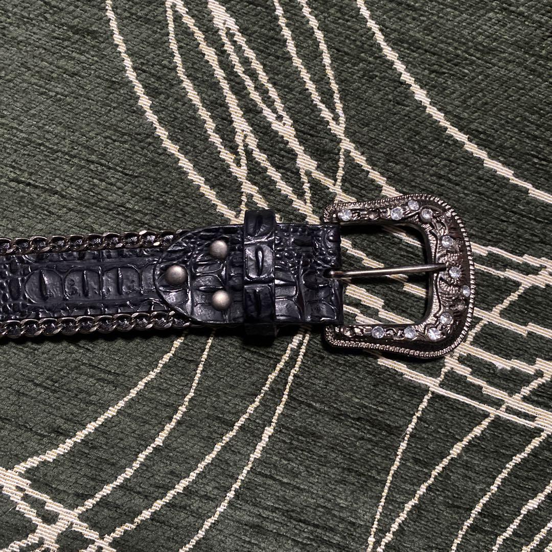 Y2K emo gimmick belt お兄系　ギャル Y2K emo gimmick belt お兄系 ギャル - メルカリ